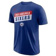 Lyhythihainen t-paita Nike  Philadelphia 76ERS Dry  EU S