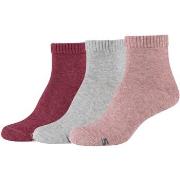 Urheilusukat Skechers  3PPK Wm Casual Quarter Socks  35 / 38