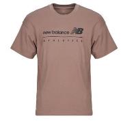 Lyhythihainen t-paita New Balance  LINEAR GRAPHIC T-SHIRT  EU S