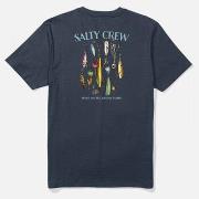 Lyhythihainen t-paita Salty Crew  Lure gear classic ss tee  EU L