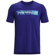 Lyhythihainen t-paita Under Armour  Camo Chest Stripe Ss  EU S