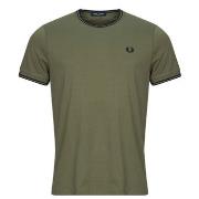 Lyhythihainen t-paita Fred Perry  TWIN TIPPED T-SHIRT  EU M