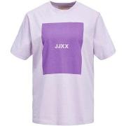 Lyhythihainen t-paita JJXX  12204837 lilac  EU XS