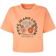 Lyhythihainen t-paita Pepe jeans  PL581305  EU L