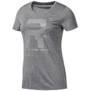 Lyhythihainen t-paita Reebok Sport  SS Reflective Tee  EU M