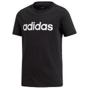 Lyhythihainen t-paita adidas  JR Essentials Linear  EU M