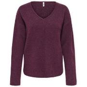 Neulepusero Only  Whitney Life Knit - Mauve Wine  EU XL