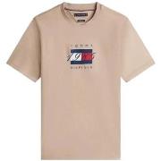 Lyhythihainen t-paita Tommy Hilfiger  LINEAR FLAG GRAPHIC TEE  EU XXL