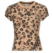 Lyhythihainen t-paita adidas  Animal Print 3-Stripes T-Shirt  EU S