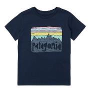 Lyhythihainen t-paita Patagonia  BABY FITZ ROY SKIES T-SHIRT  3 Jahre