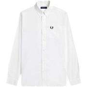 Pitkähihainen paitapusero Fred Perry  Fp Button Down Collar Shirt  EU ...