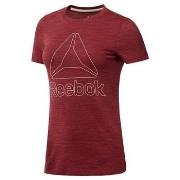 Lyhythihainen t-paita Reebok Sport  EL Marble Logo Tee  EU S