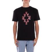 Lyhythihainen t-paita Marcelo Burlon County Of Milan  F5CAMATH037  EU ...