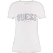 Lyhythihainen t-paita Guess  Cn Ss Logo Lace Tee  EU XL