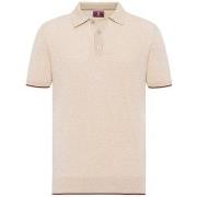 Lyhythihainen poolopaita Williot  Evr-MFs25PShirt-02_Beigemel  EU 3XL