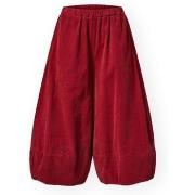 Väljät housut Wendy Trendy  Trousers 791270 - Burgundy  Yksi Koko
