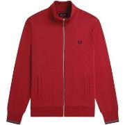 Ulkoilutakki Fred Perry  Fp Zip Through Sweatshirt  EU XL