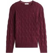 Svetari Tommy Hilfiger  SOFT WOOL CABLE C-NK LS  EU S