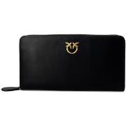 Lompakot Pinko  RYDER ZIP AROUND VITELLO SETA 100250 A0F1  Yksi Koko