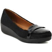 Balleriinat FitFlop  FIT FLOP POP LOAFER BLACK  37