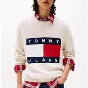 Neulepusero Tommy Jeans  TJM REG MELANGE FLAG SWE  EU M