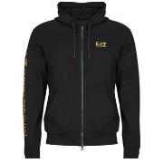 Svetari Emporio Armani EA7  TRAIN LOGO SERIES M HOODIE FZ EXTENDED LOG...