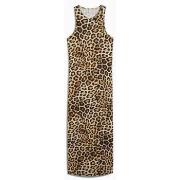 Pitkä mekko Puma  LEO LUXE SLIM AOP DRESS  EU S