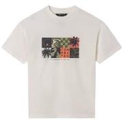 Lyhythihainen t-paita Mayoral  6038 camiseta Beige  12 vuotta