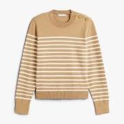 Neulepusero Tommy Hilfiger  CO JERSEY MID GG LS GOLD  EU S