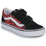 Lastenkengät Vans  Old Skool V GLITTER LEOPARD Diva Pink  27