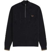 Svetari Fred Perry  Fp Waffle Stitch Half Zip Jumper  EU L