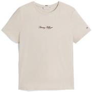 Lyhythihainen t-paita Tommy Hilfiger  CLASSIC SCRIPT REG SS TE  EU L