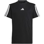 Lyhythihainen t-paita adidas  J 3S Tee 160  13 / 14 vuotta