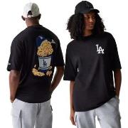 Lyhythihainen t-paita New-Era  Mlb Food Grphc Os Tee Losdod Blk  EU S