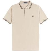 Lyhythihainen poolopaita Fred Perry  Fp Twin Tipped T-Shirt  EU XXL
