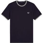 Lyhythihainen t-paita Fred Perry  Fp Twin Tipped T-Shirt  EU XXL