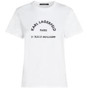 Lyhythihainen t-paita Karl Lagerfeld  RSG T-SHIRT  EU S
