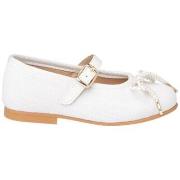 Balleriinat Angelitos  1557 BAILARINA LINO HEBILLA Blanco  22