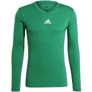 T-paidat pitkillä hihoilla adidas  Team Base Tee  EU M