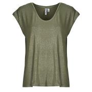 Lyhythihainen t-paita Pieces  PCALICE SS GLITTER TEE  EU S