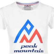 Lyhythihainen t-paita Peak Mountain  T-shirt manches courtes femme ACI...
