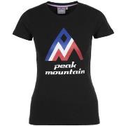 Lyhythihainen t-paita Peak Mountain  T-shirt manches courtes femme ACI...