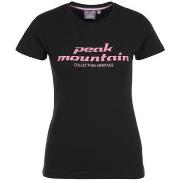 Lyhythihainen t-paita Peak Mountain  T-shirt manches courtes femme ACO...