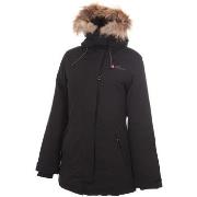 Parkatakki Peak Mountain  Parka de ski avec vraie fourrure femme AKAGA...