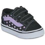 Lastenkengät Vans  Old Skool V FLORAL EMBROIDERY PURPLE  19