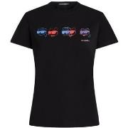 Lyhythihainen t-paita Karl Lagerfeld  A2W17114 999  EU S