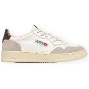 Kengät Autry  Medalist Low Suede M - White/Teak  40