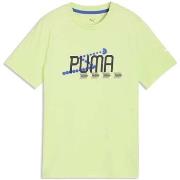 T-paidat & Poolot Puma  Active Sports Big Graphic Tee B  11 / 12 vuott...
