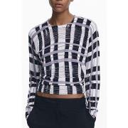 T-paidat pitkillä hihoilla Desigual  25wwjf41bi2000xs  EU S