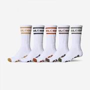 Sukat Globe  Tilt hi crew sock 5 pack  Yksi Koko